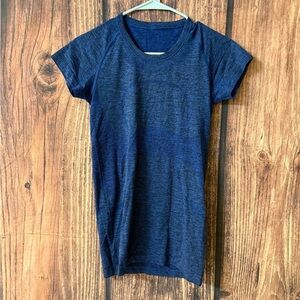 Women's Blue Athletic Top
